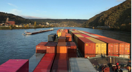 CRANE-Vortrag „Aktionsplan Niedrigwasser Rhein“ und Abladeoptimierung Mittelrhein