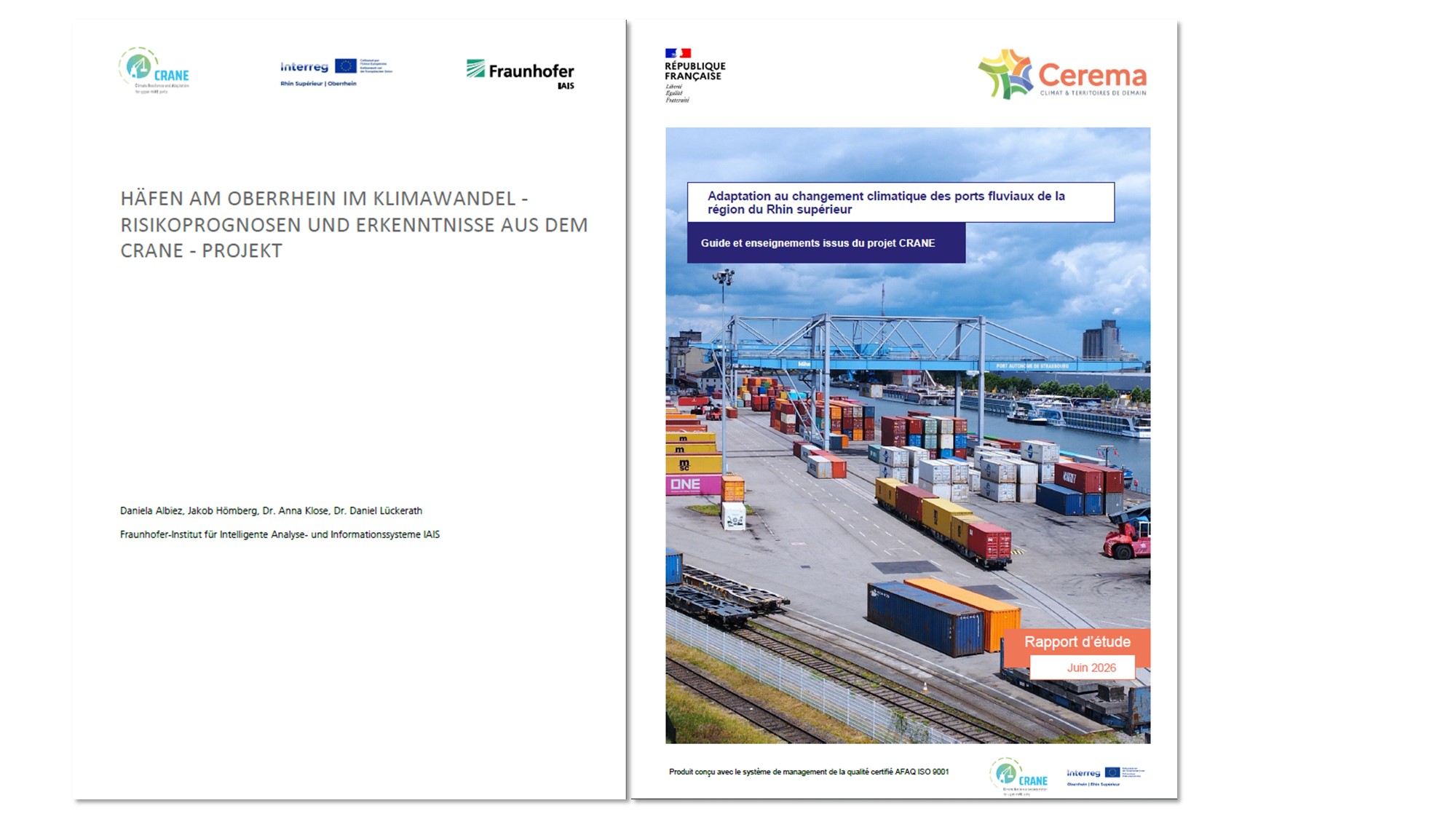 Les résultats du projet CRANE sont disponibles